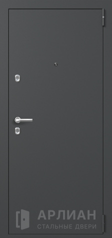 Фото «Серая дверь с порошковым напылением темно-серая №48»